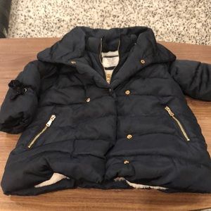 Zara baby puffer coat
